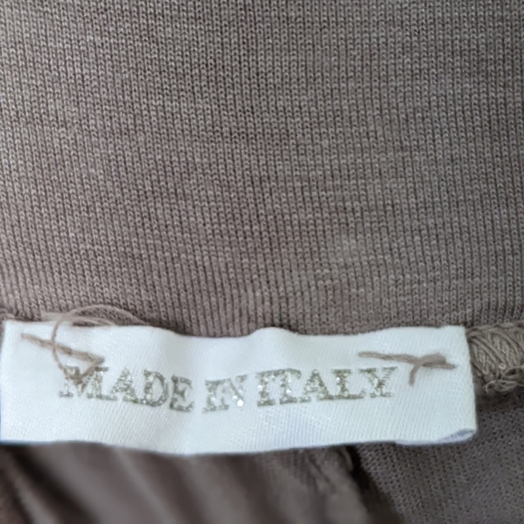 Yogui|Bohemian Wide leg Silk pants made in Italy  6 - Picture 7 of 13